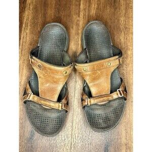 Merrell Glade Leather Sandals In Color Autumn Size 8 EUC!!